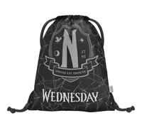 BAAGL WEDNESDAY NEVERMORE Turnbeutel, schwarz, größe os