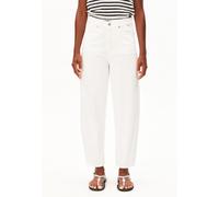 BAARLY BARREL JEANS | 100% recycelte Baumwolle Non Stretch - weiss (32-32)