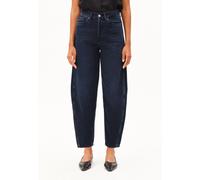 BAARLY HIGH WAIST BARREL JEANS | Bio-Baumwoll Mix non stretch - blau (25-34)