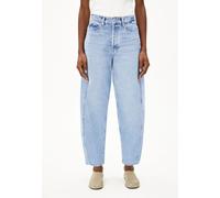 BAARLY HIGH WAIST BARREL JEANS | Bio-Baumwoll Mix non stretch - blau (26-32)