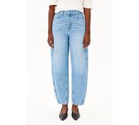 BAARLY HIGH WAIST BARREL JEANS | Bio-Baumwoll Mix non stretch - blau (28-34)