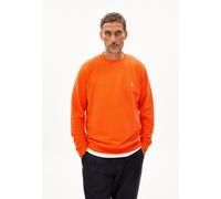 BAARO COMFORT | Sweatshirt aus recyceltem Baumwoll Mix - orange (M)