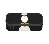 BAAROO Federmäppchen mit niedlichem Pinguin-Aufdruck, Schreibwaren-Etui für Schule, geeignet für Teenager, Studenten, Erwachsene, farbe, 5.0cm*10.5cm*20.5cm, federmäppchen