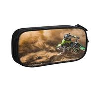 BAAROO Federmäppchen Motocross Dirt Bike 013 Große Kapazität Stifteetui Tasche Schreibtisch Organizer Federmäppchen für Jungen Mädchen, farbe, 5.0cm*10.5cm*20.5cm