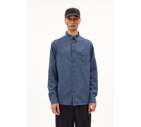 BAASO | Hemd Relaxed Fit aus Bio-Baumwoll Mix - blau (S)
