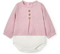 BABIDU Langarm-Baby-Body aus 100% Baumwolle, Baby-Body für Neugeborene aus weichem Bambula-Stoff, atmungsaktiv und hypoallergen für empfindliche Haut, Knopfverschluss, Unisex-Kleidung für Jungen