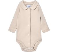 BABIDU Langarm-Baby-Body aus 100% Baumwolle, Baby-Body für Neugeborene, V-Ausschnitt-Body mit Öffnung vorne, hypoallergener, atmungsaktiver Stoff für empfindliche Haut, Unisex-Winterkleidung Babys