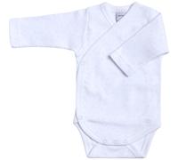 BABIDU Langarm-Baby-Body aus 100% Baumwolle mit Kreuzverschluss-Sterndruck, Baby-Body für Neugeborene und Frühgeborene, weicher und hypoallergener Stoff für empfindliche Haut, Unisex-Kleidung Babys