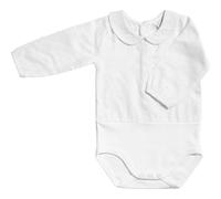 BABIDU Langarm-Baby-Body aus 100% Plumetti-Baumwolle, Baby-Body für Neugeborene, weicher, atmungsaktiver und hypoallergener Stoff für empfindliche Haut, Baby-Hals-Body, Unisex-Kleidung für Jungen
