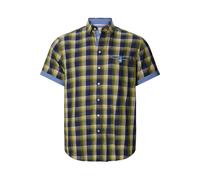 Kurzarmhemd BABISTA "Kurzarmhemd BOLEGI", Herren, Gr. 4XL, weit, blau (dunkelblau kariert), Obermaterial: 100% Baumwolle CO., Hemden (87675415-4XL) dunkelblau kariert