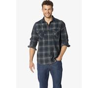 Karohemd BABISTA "Cordhemd AMATOLLI" Gr. XXL, weit, blau (petrol kariert) Herren Hemden (40965260-XXL) petrol kariert