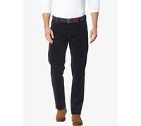 Cordhose BABISTA "Cordhose BABESTINI" Gr. 60, N-Gr, blau (dunkelblau), Herren, Obermaterial: 97% Baumwolle CO. 3% Elasthan EL., Hosen, mit Gürtel (70263052-60) dunkelblau