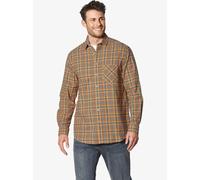 BABISTA Herren Flanellhemd Floreverti gelb L - 41/42