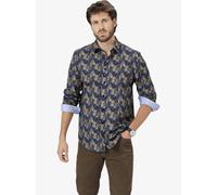 BABISTA Hemd Herren Regular Fit Baumwolle blau, L