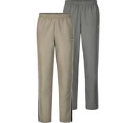 BABISTA Herren Doppelpack Jogginghose Bellaverti |2er Set | Sporthose | seitlich Paspelierung | Stickerei | pflegeleichtes Material | große Größen L-5XL beige, 52