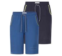 BABISTA Doppelpack Sweatbermuda Herren blau, L