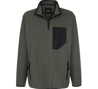 BABISTA Herren Fleece-Sweatshirt Bellazonti Casual Sweater Oliv, 2XL (XXL) - 60/62