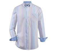 BABISTA Regular Fit Hemd blau, Gestreift