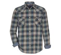 BABISTA Hemd Herren Regular Fit Baumwolle blau, XL