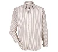 Langarmhemd BABISTA "Hemd MILANVELLO", Herren, Gr. XL, weit, beige (beige gestreift), Obermaterial: 100% Baumwolle CO., Hemden (45453265-XL) beige gestreift