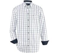 BABISTA Herren Hemd Romantella | Karohemd | Button-Down-Kragen | Brusttasche | Reine Baumwolle | große Größen grün, 2XL (XXL) - 45/46