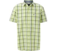 BABISTA Herren Kurzarmhemd Varlan | Männer Karohemd für Sommer atmungsaktive Baumwolle, große Größen, lässiger Slim-fit-Schnitt, bestickte Brusttasche