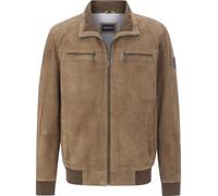 Lederjacke BABISTA "Lederjacke SARMAR", Herren, Gr. 60, braun (cognac), Obermaterial: 100% Rindsleder Leather cow., casual, regular fit normal, Jacken (42575726-60) cognac