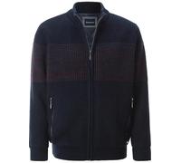 Strickjacke BABISTA "Outdoor Strickjacke BRUSITATI", Herren, Gr. M, blau (dunkelblau), Obermaterial: 70% Polyacryl PAN. 30% Wolle mw., Strickjacken Strickjacke (37142935-M) dunkelblau