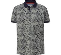 BABISTA Herren Poloshirt Duitezzi floral Gemustert, mit Polo-Kragen, Männer Freizeit-Shirt mit Muster, aus 100% Baumwolle, Hawaii-Hemd, große Größen XL Oliv, 48/50