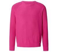 BABISTA Herren Pullover Nardon Strickpullover Rundhalsausschnitt Rippstrick, Raglanärmel, gerippte Bündchen, hoher, Freizeit Alltag Büro, große Größen bis 4XL, Reine Baumwolle pink, 48/50