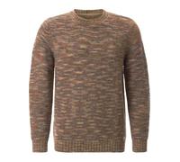 Rundhalspullover BABISTA "Pullover ROSALETTO", Herren, Gr. L, orange (hellbraun gemustert), Obermaterial: 45% Polyamid ECONYL PA ECONYL. 28% Wolle mw. 14% Polyacryl PAN. 13% Polyester COOLMAX PES(Cool