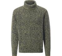 Rollkragenpullover BABISTA "Pullover VESTIGONI", Herren, Gr. XXL, grün (grün gemustert), Obermaterial: 50% Wolle mw. 50% Polyamid ECONYL PA ECONYL., Pullover Rollkragenpullover (13509525-XXL) grün gem