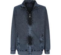 Sweatjacke BABISTA "Sweatjacke VERELLO", Herren, Gr. L, blau, Obermaterial: 100% Baumwolle CO., normal, ohne Ausschnitt, Sweatjacken Sweatjacke (79266715-L) blau