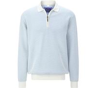 BABISTA Regular Fit Sweatshirt Ziphellblau, Gemustert