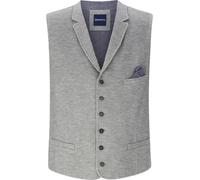 Jerseyweste BABISTA "Weste VESPASIANO", Herren, Gr. 56, grau, Obermaterial: 87% Polyester PES. 13% Viskose CV., Westen (15904337-56) grau