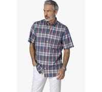 BABISTA Kurzarmhemd Herren Comfort Fit Baumwolle blau, XL