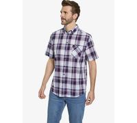 BABISTA Kurzarmhemd Herren Regular Fit Baumwolle blau, M