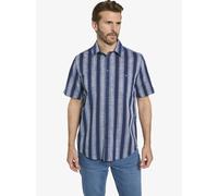 BABISTA Kurzarmhemd Herren Regular Fit Baumwolle blau, XL