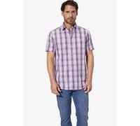 BABISTA Kurzarmhemd Herren Regular Fit Baumwolle lila, L