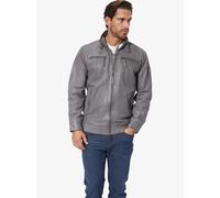 BABISTA Lederjacke Herren grau, 50