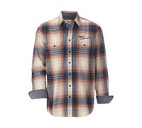 Businesshemd BABISTA "Flanellhemd OLVAR", Herren, Gr. 3XL, weit, rot (rot kariert), Obermaterial: 100% Baumwolle CO., Hemden (36320729-XXXL) rot kariert