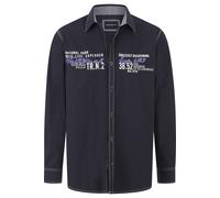 BABISTA Hemd Herren Regular Fit Baumwolle blau, XL