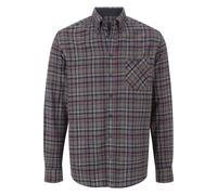 Langarmhemd BABISTA "Hemd GEROTANI", Herren, Gr. L, weit, blau (dunkelblau lila kariert), Obermaterial: 100% Baumwolle CO., Hemden (96686633-L) dunkelblau lila kariert