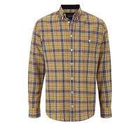 Langarmhemd BABISTA "Hemd CLEMELTI", Herren, Gr. XXL, weit, gelb (gelb kariert), Obermaterial: 100% Baumwolle CO., Langarm, Hemden (45408065-XXL) gelb kariert