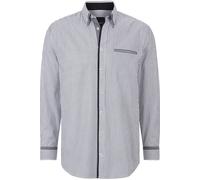 BABISTA Regular Fit Hemd grau, Gestreift