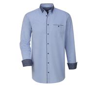 Langarmhemd BABISTA "Hemd ROMANTENTO", Herren, Gr. M, weit, blau (hellblau), Obermaterial: 100% Baumwolle CO., Hemden (74383726-M) hellblau