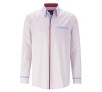 BABISTA Regular Fit Hemd hellrot, Gestreift