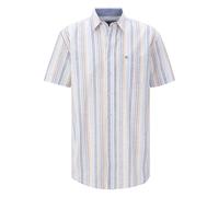 BABISTA Kurzarmhemd Herren Regular Fit Baumwolle blau, L