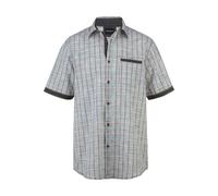 Kurzarmhemd BABISTA "Kurzarmhemd GIDONA", Herren, Gr. L, weit, blau (dunkelblau kariert), Obermaterial: 100% Baumwolle CO., regular fit, Hemden, mit kontrastfarbenen Akzenten (99371057-L) dunkelblau k