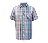 BABISTA Kurzarmhemd Herren Regular Fit Baumwolle blau, M